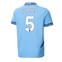 Manchester City John Stones #5 Replica Home Shirt 2024-25 Short Sleeve